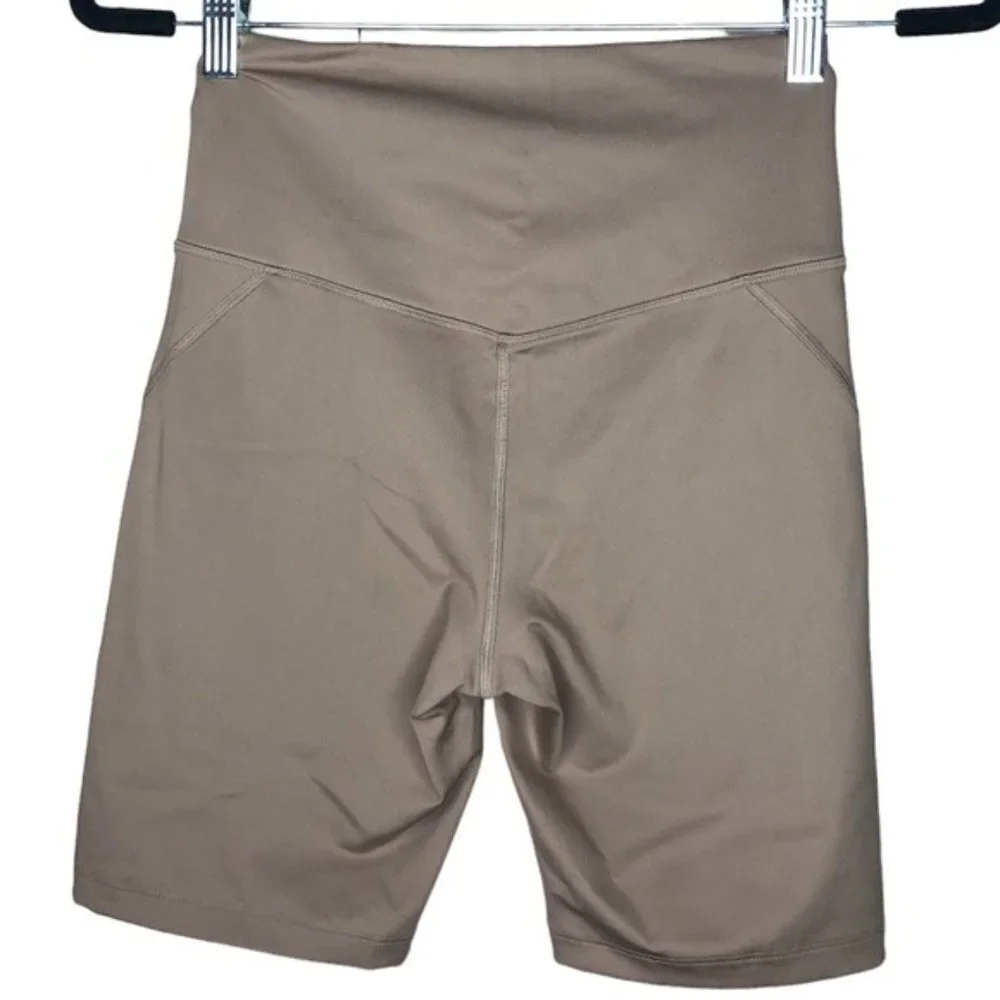 Girlfriend Collective Bike Short Limestone Small